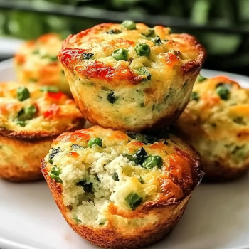 Savory Cottage Cheese Breakfast Muffins Recipe 