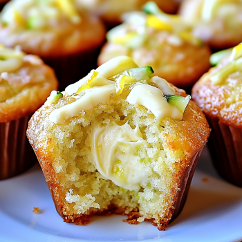 Lemon Zucchini Muffins