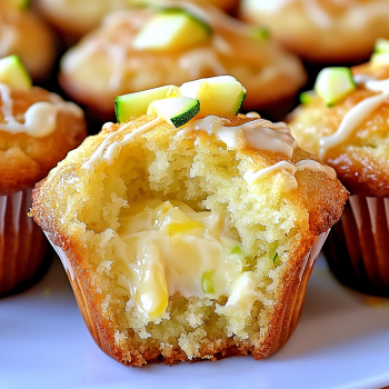 Lemon Zucchini Muffins easy