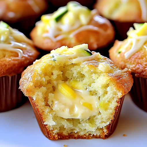 easy Lemon Zucchini Muffins