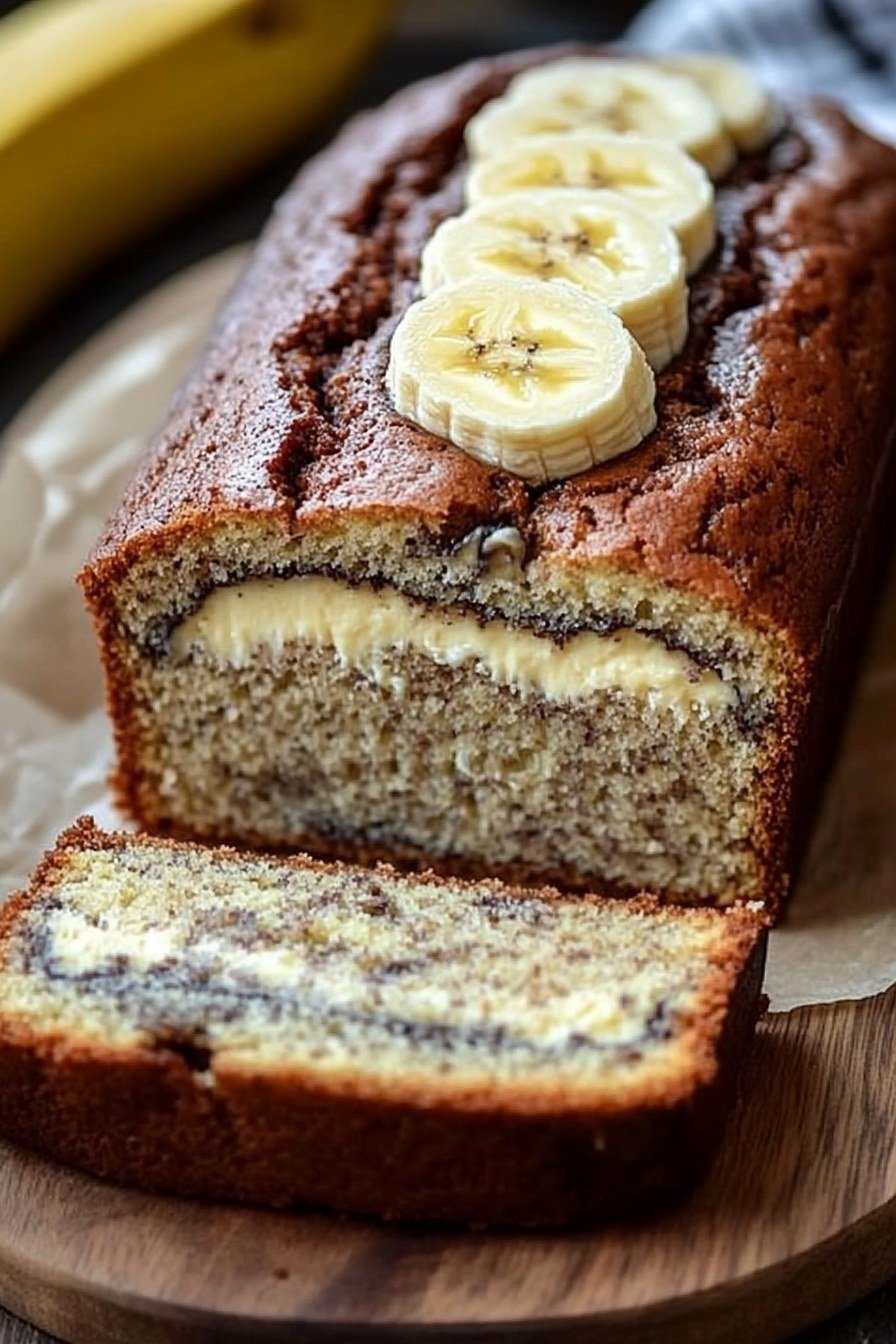 Delicious Cream Cheese Banana Bread Recipe