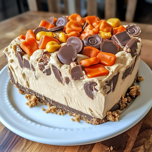 No-Bake Peanut Butter Cheesecake 