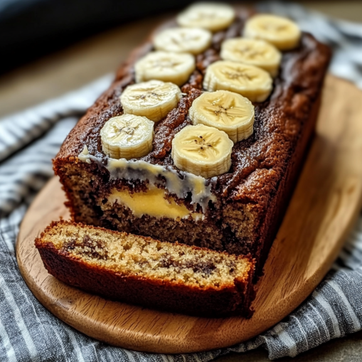 Cream Cheese Banana Bread