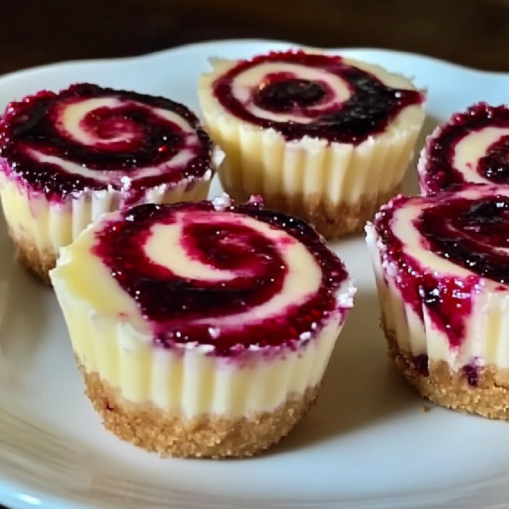 berry-swirl-cheesecake-bites