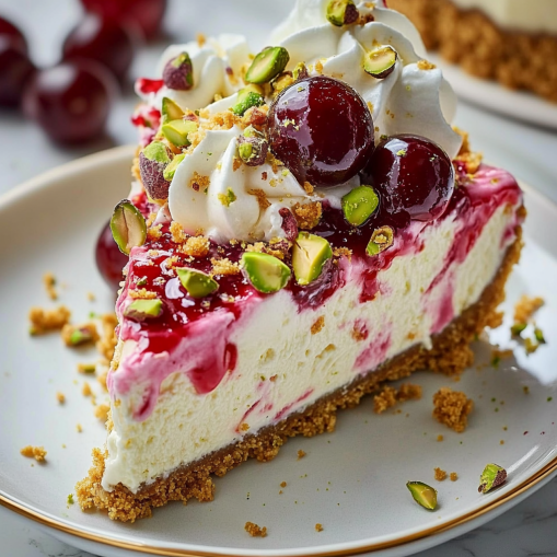 lemon-lime-cherry-pistachio-cheesecake