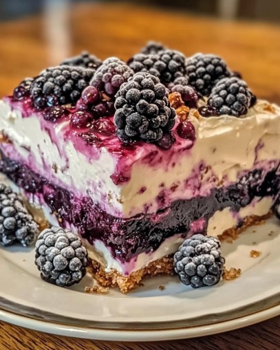 no-bake-blackberry-split-cake