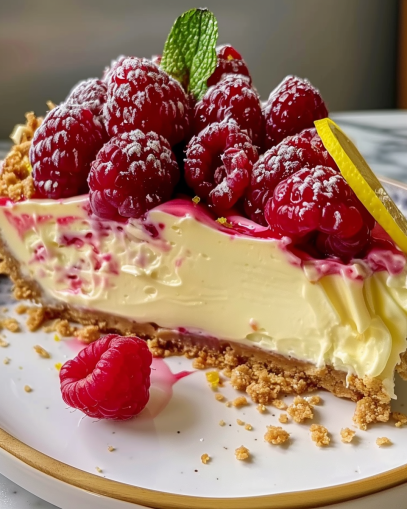 lemon-raspberry-cheesecake