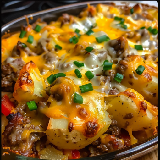 /crockpot-cheesesteak-potato-casserole