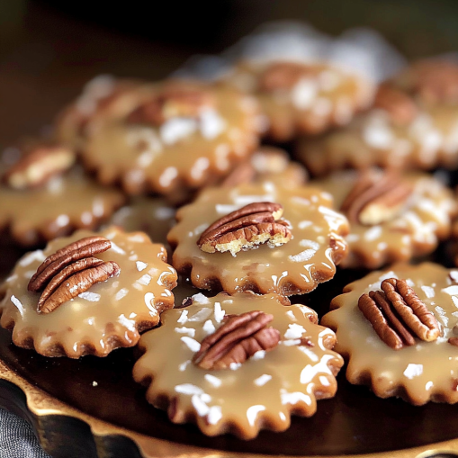 no-bake-coconut-pecan-praline-cookies