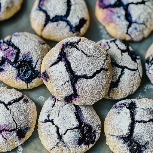 blueberry-crinkle-cookies