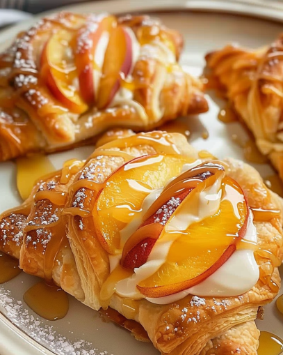 peach-crescents-cream-cheese-honey-drizzle