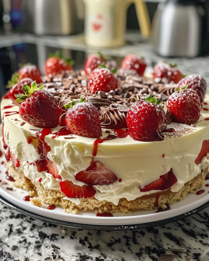 white-chocolate-strawberry-cheesecake-recipe