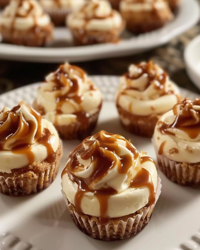 caramel-swirl-cheesecake-bites