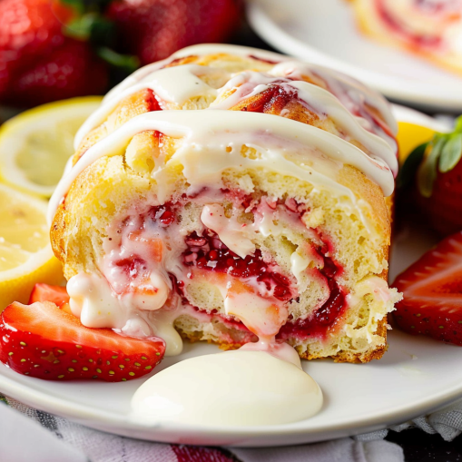 strawberry-cream-cheese-roll