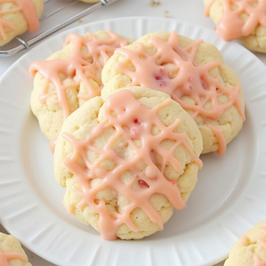  Strawberry Cake Mix Cookies 