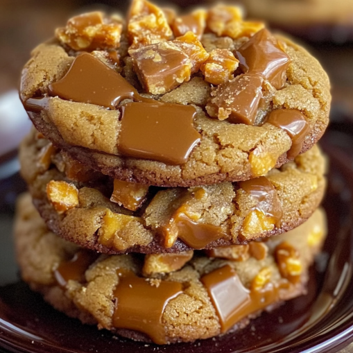 butterfinger-caramel-crunch-cookies