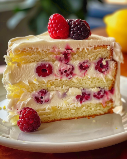 raspberry-lemon-cake