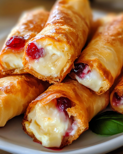 cherry-cheesecake-egg-rolls