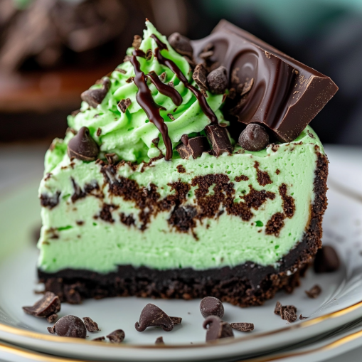 mint-chocolate-cheesecake