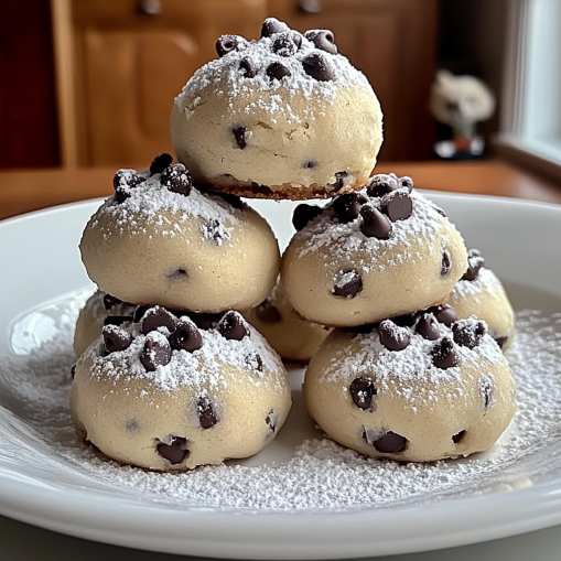 peanut-butter-chocolate-chip-snowball-cookies