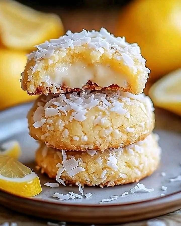 Lemon Coconut Cookies