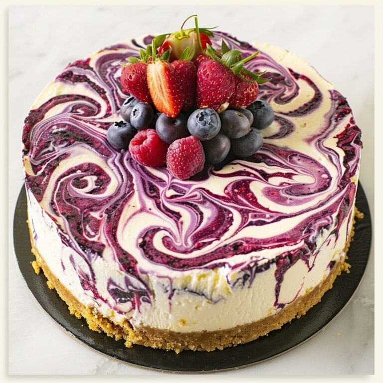 Mixed Berry Cheesecake: